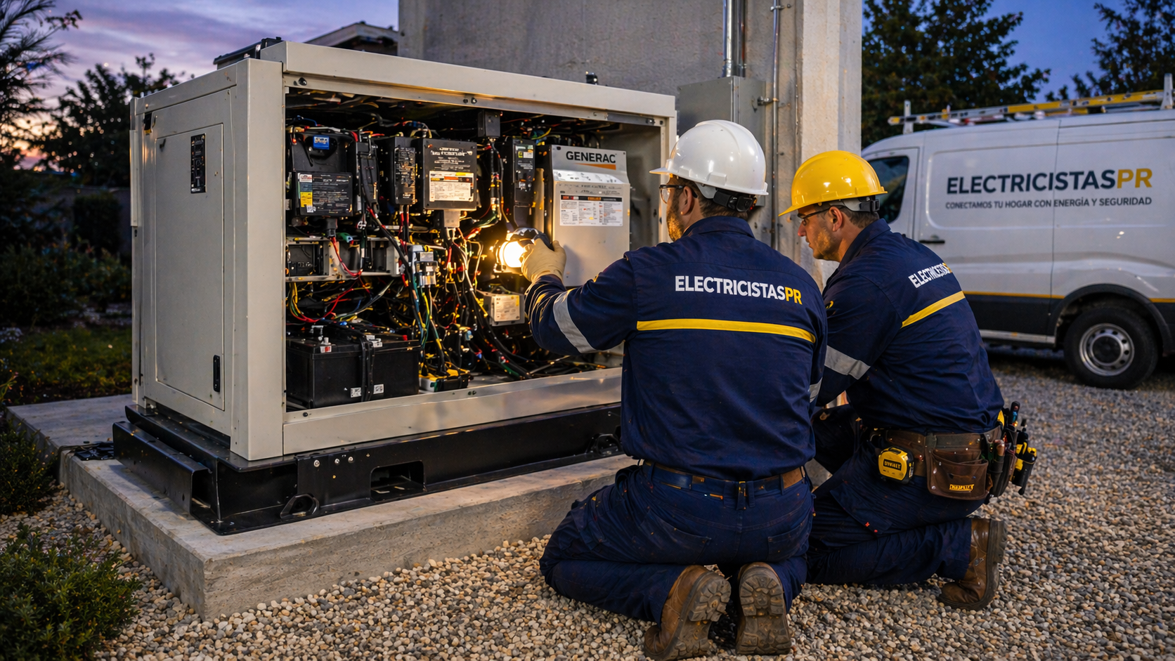 Generators on-site